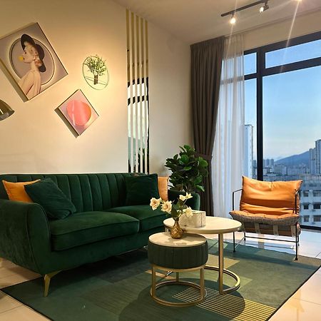 New 2Br Georgetown Warm And Lovely Homestay 10Pax-无敌美景两房民宿 Beacon Executive Suite Eksteriør billede
