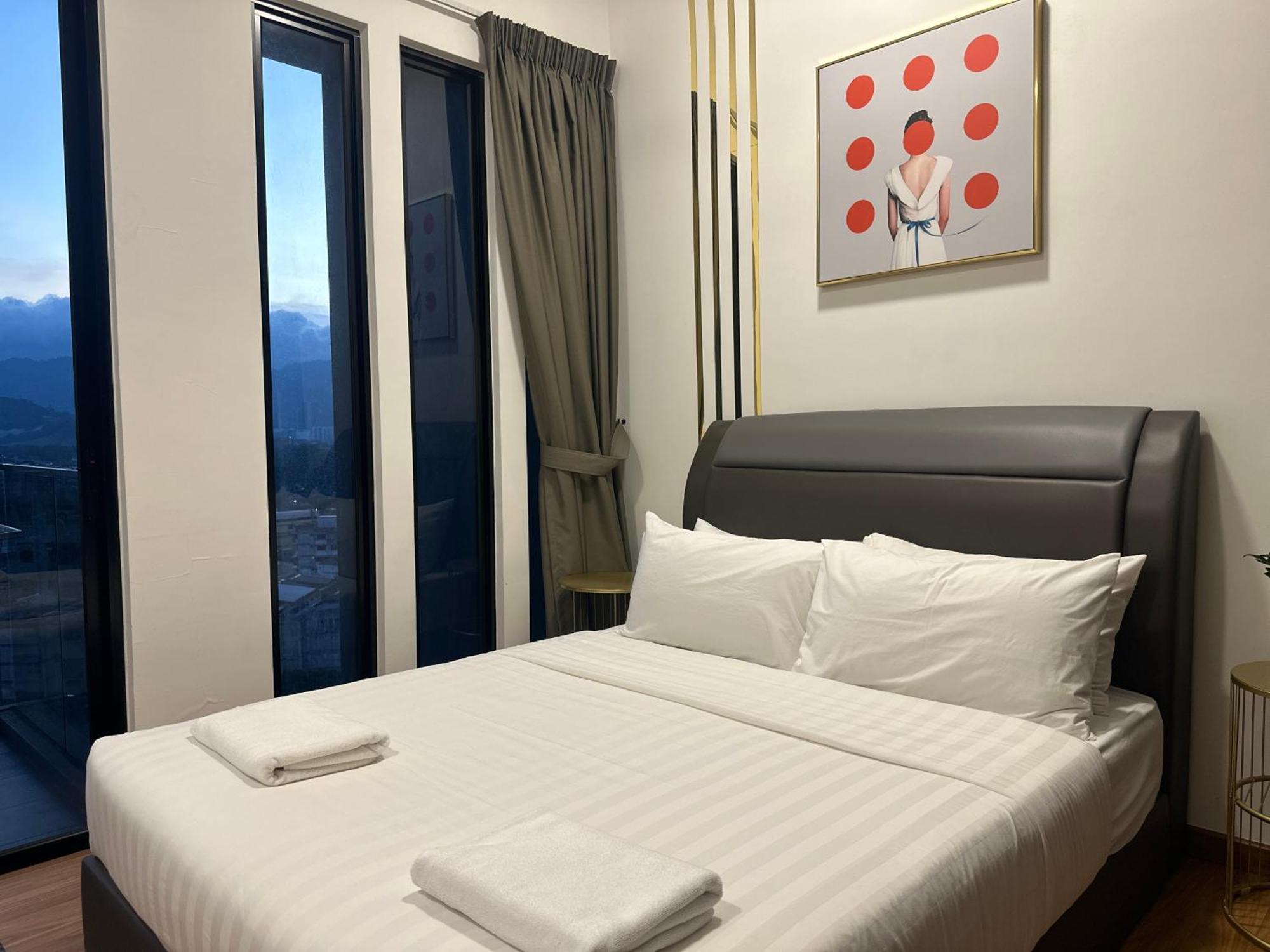 New 2Br Georgetown Warm And Lovely Homestay 10Pax-无敌美景两房民宿 Beacon Executive Suite Eksteriør billede